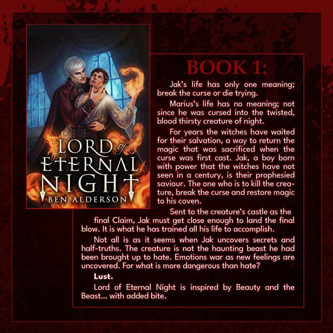 rainbowcrate's tweet photo. Our first box will ship in August and is on sale right now! The theme is Hot Blooded. Our book choices are Lord of Eternal Night by @BenAldersonBook  Contract Bound by @mae_books . https://t.co/siZoF9TCfQ