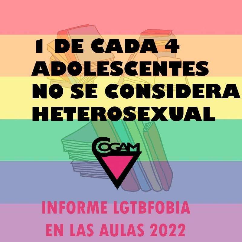 Este viernes a las 10:30 en  <a href="/IgualdadGob/">Ministerio de Igualdad</a> se presentará el informe LGTBfobia en las aulas 2021-2022 realizado por <a href="/COGAM/">COGAM</a> <a href="/Educacion_COGAM/">Educación COGAM</a>
Contará con la intervención de la ministra <a href="/IreneMontero/">Irene Montero</a> y  <a href="/btcpd/">Boti García Rodrigo</a>
Para asistir rellenar el siguiente formulario
forms.gle/tezsE8meezqHVc…