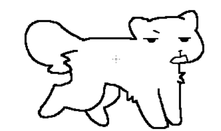 barebutters's tweet photo. cat drawings on aggie! https://t.co/gnsLcLUtxo