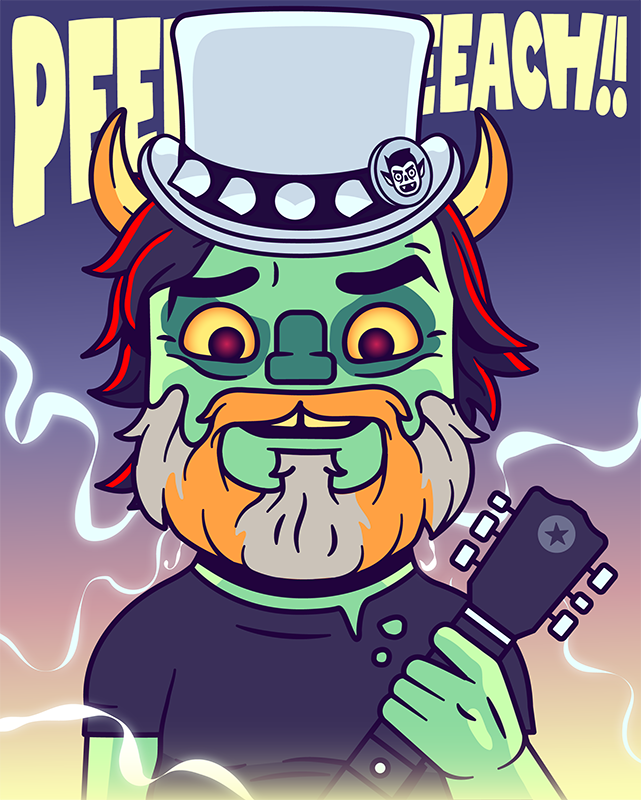 🎶 Peaches peaches peaches peaches peaches! 🎶

<a href="/jackblack/">Jack Black</a> #BowserXPeach  #nftart