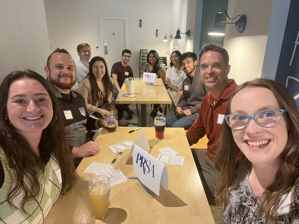 PRSASacramento's tweet photo. Thank you to everyone who stopped by our first industry mini-mixer last night at @BikeDogBrewing! PR pros mixed, mingled and enjoyed some good brew. #PRSASac https://t.co/SeLPOBF7SH