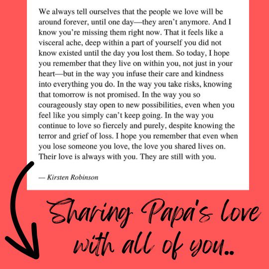 Time is a thief. Share your love today. We can help. projectTom.org