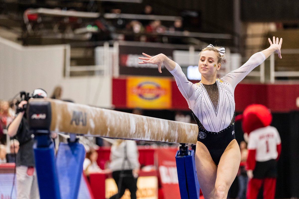 MizzouGym's tweet photo. Looking forward to cheering on our Beam Queen tomorrow at NCAAs!!!
#MIZ🐯 https://t.co/ZwgFgiy4Ec