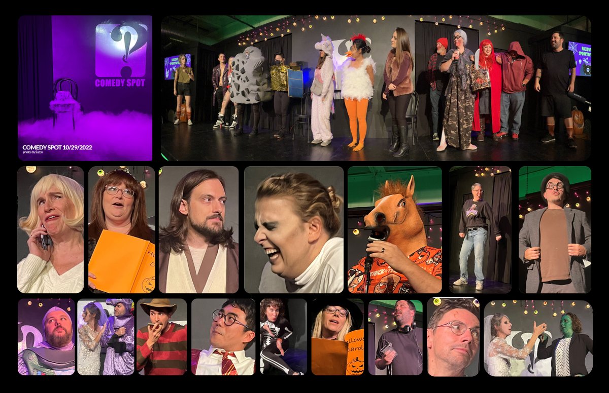 SuzonArt's tweet image. Sacramento Comedy Spot is so fun!