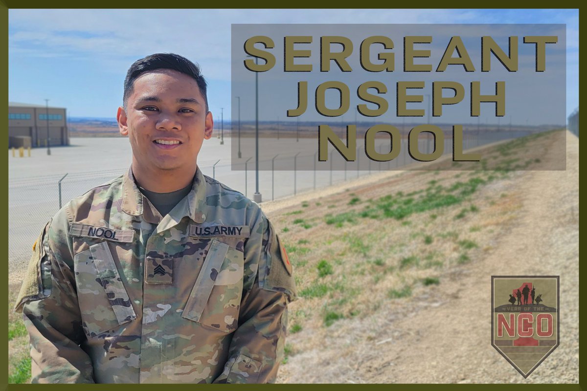 #MeetYourArmy | "It's a lot being an NCO. You're expected to both know and do a lot, to take care of other people and your peers," said Sgt. Joseph Nool. "Seeing your Soldiers grow and succeed makes it worth it. Being a leader in the Army is very rewarding."