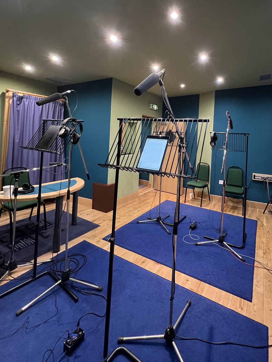 Had the most amazing couple of days recording an undisclosed radio drama for <a href="/bigfinish/">Big Finish Insider</a> last week! HUGE thank you to the fantastic <a href="/daveomahony/">David O'Mahony</a> (Director) and to <a href="/soundhouse_ltd/">Soundhouse Studios</a> for having me. Fingers crossed for many more!