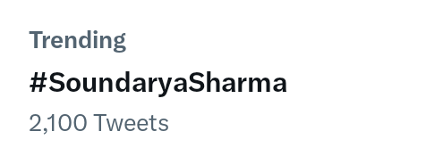 ejdudbrshshd's tweet photo. Queen Is Trending ❤️🔥
#SoundaryaSharma #SoundaryaStars https://t.co/uNEI4VEYhu