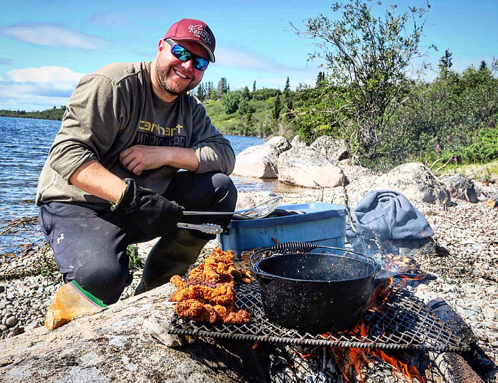 We are closing in on two months until Kasba Style Shore lunches!

#outdoorcooking #cookwhatyoucatch #friedfish #shorelunch #campfirecooking #getoutside #gofishing