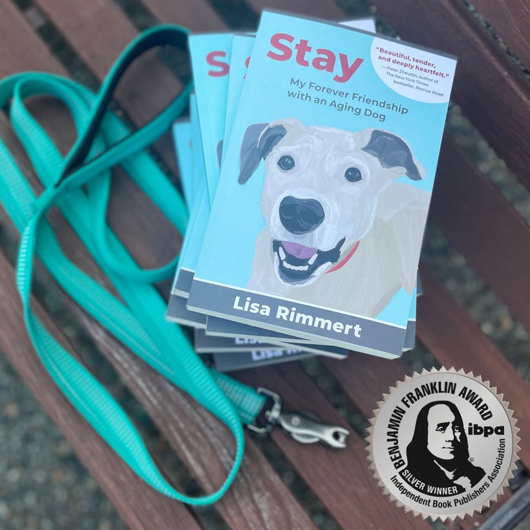 onthenosecomms's tweet photo. Puyallup author Lisa Rimmert named finalist for Benjamin Franklin™ Award! Memoir about caring for a senior dog selected as silver winner of the Bill Fisher Award for Best First Book. 
Press release: https://t.co/E2nfRrnFrp
@thenewstribune https://t.co/K4Bi954evd