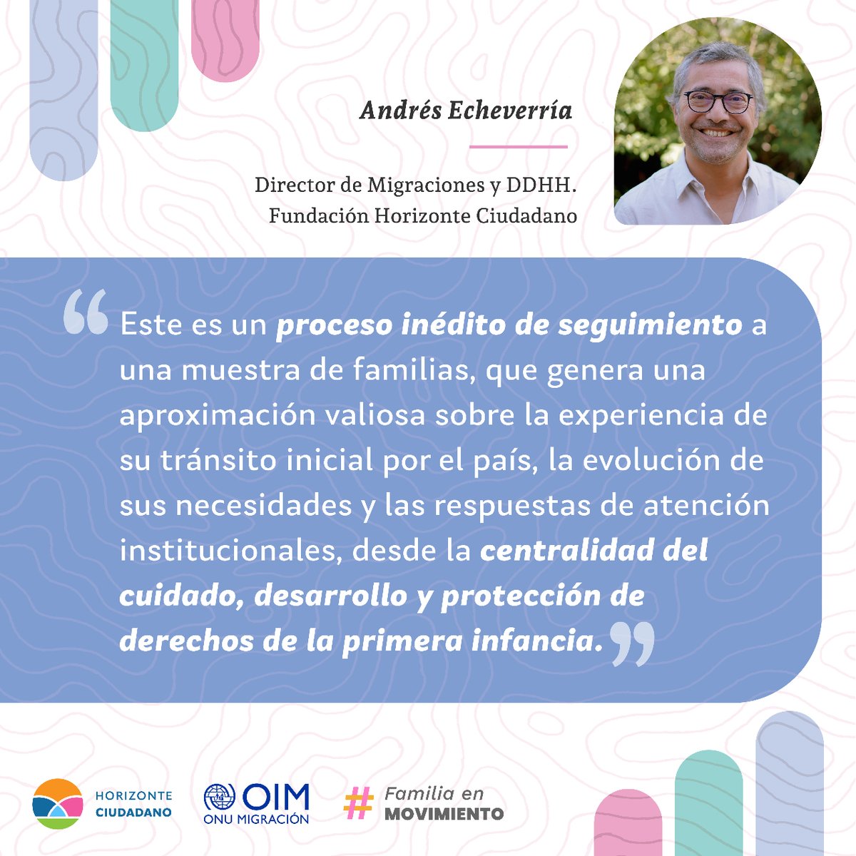 📝 Reflexiones a los resultados del estudio Ruta de Protección de Derechos de la Primera Infancia Refugiada y Migrante y Bitácora de la Familia en Movimiento, Región de Tarapacá #FamiliaEnMovimiento.