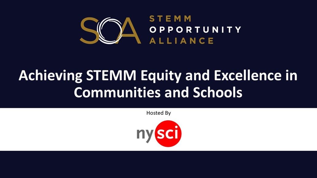SOA_2050's tweet image. 📅 Mark your calendars: our next convening to build a national strategy to achieve #STEMMForAll is 4/18 at @nysci! Register for the livestream now: fal.cn/3xlwS to catch our plenary sessions and hear from leaders from philanthropy, industry, &amp;amp; community organizations!