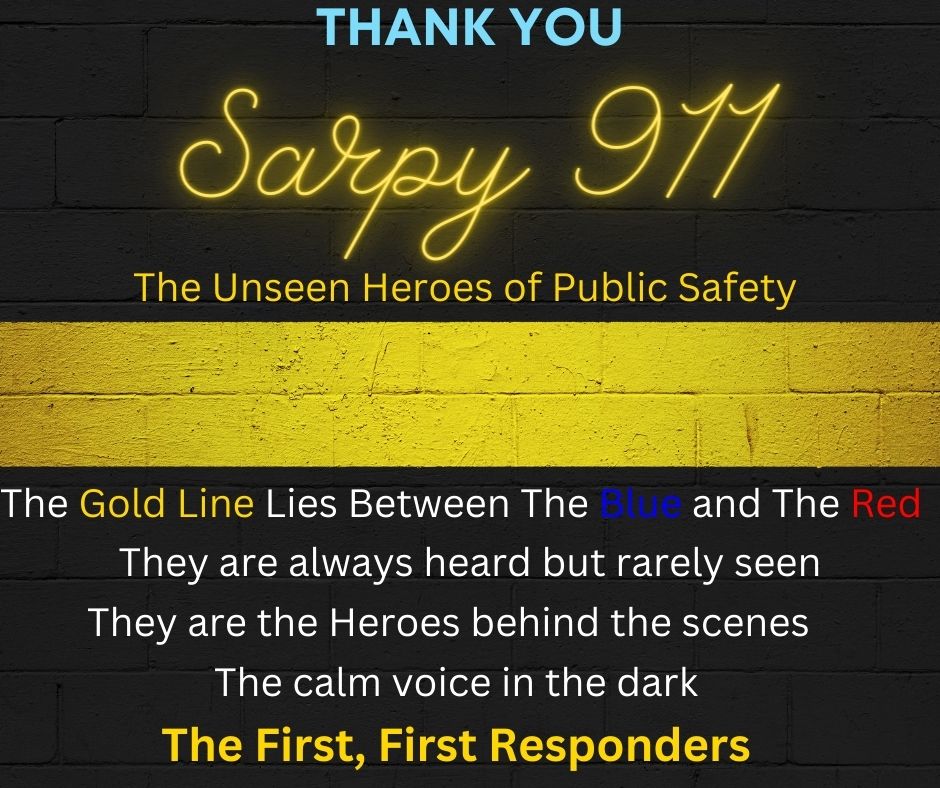 BellevuePolice's tweet photo. We are so blessed to have the best of the best working @SarpyCounty911 . You make more of an impact everyday then you will ever realize. #Heroes #TheFirstFirstResponders https://t.co/ADgHoyL3Rn