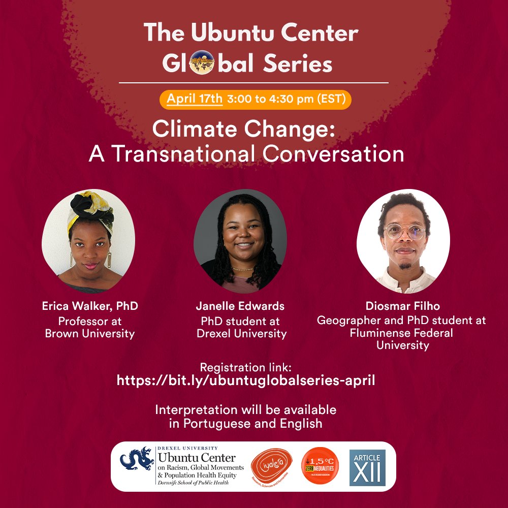 We’re excited to announce registration is now open for the first of two sessions in our Global Series which will focus on learning & discussing climate change and its impact on our communities. Learn more and register to attend here: bit.ly/ubuntuglobalse…
