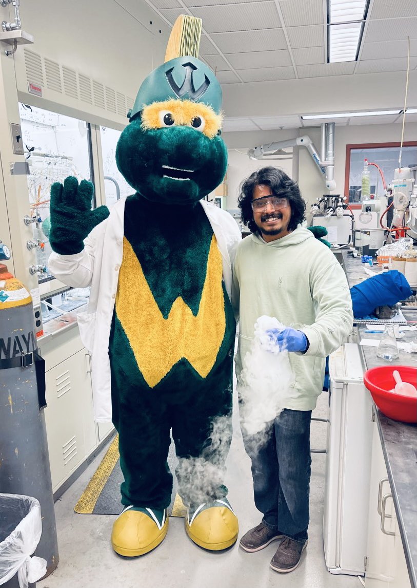waynestatechem (@waynestatechem) on Twitter photo Good news! Naresh Venneti has received an <a href="/ACSGCI/">ACS Green Chemistry Institute</a> travel grant for their Conference this summer. Naresh will be presenting a talk at the conference, including contributions from #wsuchemistry’s <a href="/StockdillLab/">Stockdill Lab</a>. #WarriorWednesday #greenchemistry Good news! Naresh Venneti has received an <a href="/ACSGCI/">ACS Green Chemistry Institute</a> travel grant for their Conference this summer. Naresh will be presenting a talk at the conference, including contributions from #wsuchemistry’s <a href="/StockdillLab/">Stockdill Lab</a>. #WarriorWednesday #greenchemistry