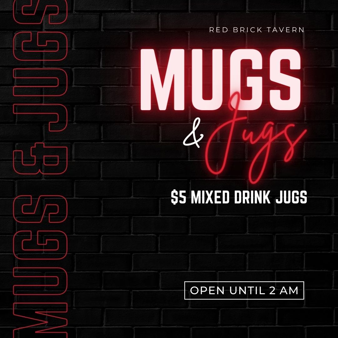 RedBrickAthens's tweet image. Sunny skies and good vibes 😎☀️. Staying refreshed with mugs and jugs all day🍻 #humpday