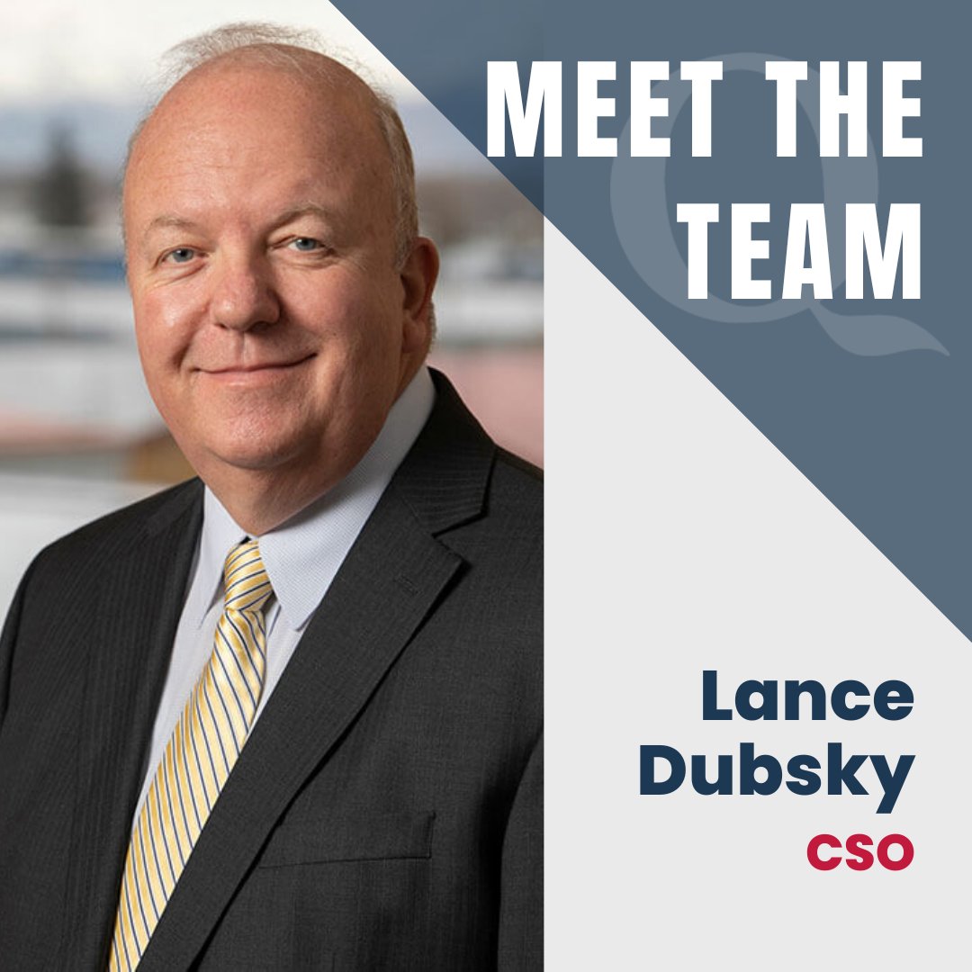QuintillionNet's tweet photo. Meet Lance Dubsky, our CSO with 30+ years of experience in networking, communications, and information security in both public and private sectors. We're proud to have him as a valuable member of our Quintillion team! 

#Security #Technology #GlobalComms #Quintillion #MeetTheTeam https://t.co/1ekbeXPptd