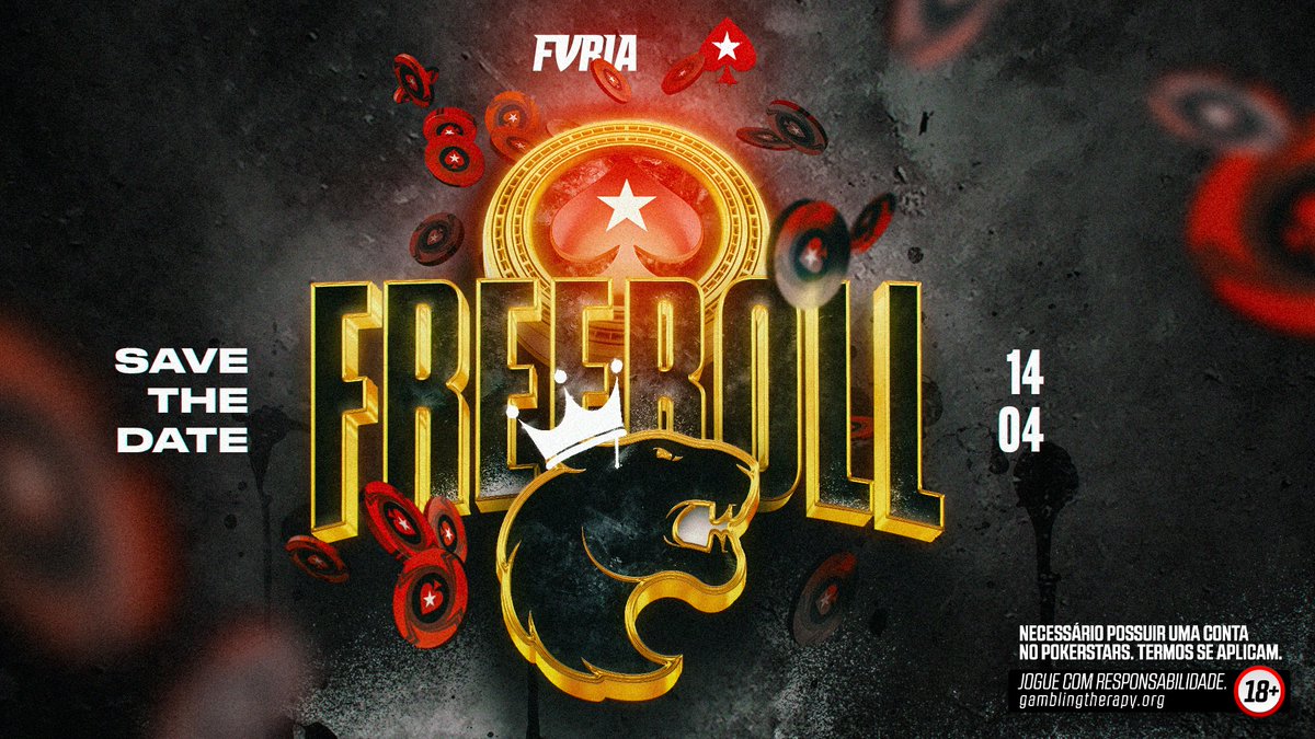 FURIA's tweet photo. Vem jogar Poker com a gente sexta! ♣️♦️

- Acessa https://t.co/icgffGurru
- Se já não tiver, cria sua conta e entra nesse clube:
ID 4818915 senha diadefuria

Nos vemos no FURIA Freeroll by @PokerStars 🤩 https://t.co/Sh0jH7y9H9