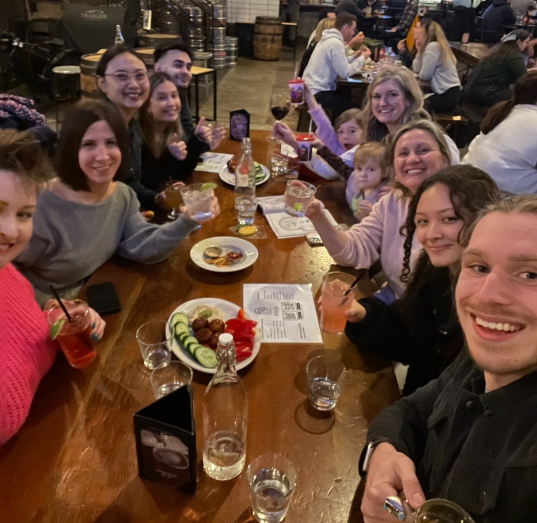 firmaniPR's tweet photo. Last month, our team had the opportunity to gather at F+A headquarters for an in-person workshop. We enjoyed great bites, better company and strengthened our connections with each other! https://t.co/N6ZTZWODq6
