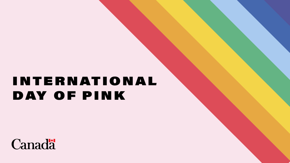 PrivyCouncilCA's tweet photo. All #GCEmployees deserve to be treated with dignity, fairness and respect. On the International #DayOfPink2023, let’s continue to call out discrimination and choose kindness always. #GCInclusion

– Clerk Charette and Deputy Clerk Drouin https://t.co/5rJCcrcUlg