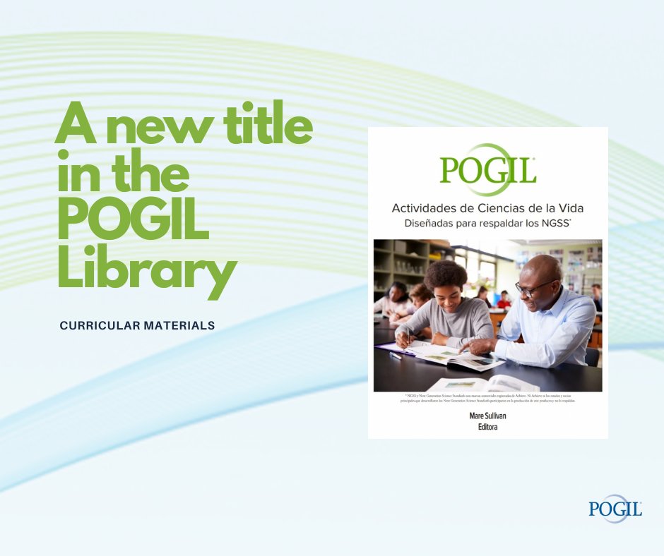 A new title is available in the POGIL Library! Our new Spanish Life Sciences book is available now at: flinnsci.com/pogil-activiti…