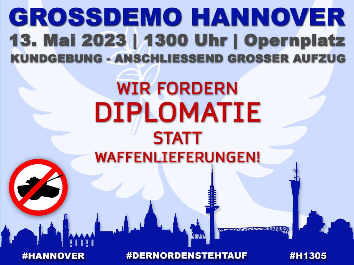 querdenken511's tweet photo. 🚀 WIR fordern Diplomatie statt Waffenlieferungen!

🎤Unsere Redner:
•Michael Ballweg
•Ralf Ludwig 
•Karsten Hilse (Bundestagsabgeordneter)
•Walter Weber

🎸Unsere Musiker:
Alien's Best Friend
Estéban Cortez 
Yann Song King

🥁 Wir sind laut und friedlich! https://t.co/v6iDpiYzkA