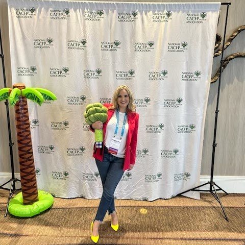 SBISDSNS's tweet photo. Our Assistant Director, @maggiemae_1023, presenting at the National Child Nutrition Conference in San Diego, California this week #NCNC23 #CACFP23 @NationalCACFP 🥦☀️ https://t.co/V1jsIOb4nQ