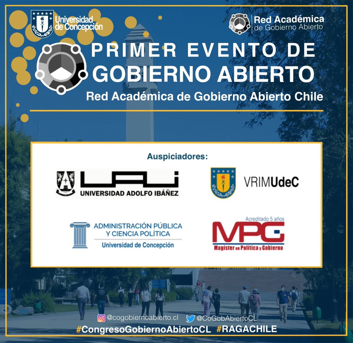 🔴 ¡ATENCIÓN!

En nuestro Primer Congreso de Gobierno Abierto Chile, Valeria Lübbert de @comision_integridad presentará la Hoja de Ruta de Gobierno Abierto 🤩

Te esperamos este 28 de abril a las 15:00 hrs. ¡Recuerda tu inscripción!