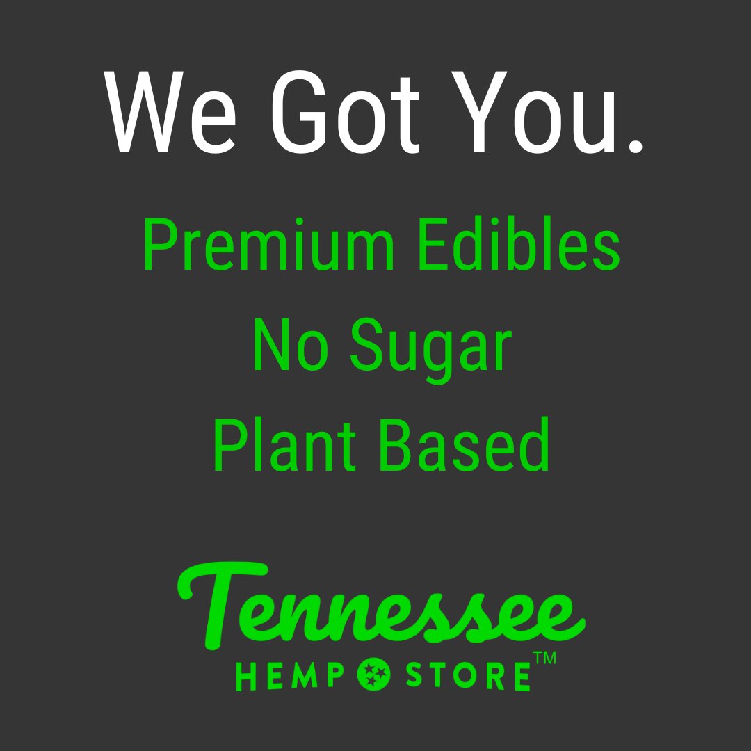 tnhempstore's tweet photo. Ever wondered if edibles could be a part of your wellness journey? Look no further than our premium edibles! Zero sugar, hemp-derived, and entirely plant-based. 
https://t.co/K3tKIDy7zR
#hemp #cbdwellness #cbdhealth #plantbased #hempedibles #cbdedibles https://t.co/v7O3zJZ7NF