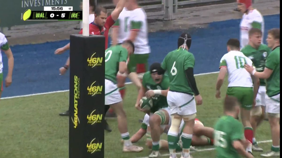 Congrats to 6th Years Emmet Calvey & Luke Murphy and their teammates on their win today vs Wales in the #U6N18. Great to see Emmet & Luke line up for the national anthem and standing ‘shoulder to shoulder’! Even better to see Luke power over for a try after 16 minutes @PwCIreland