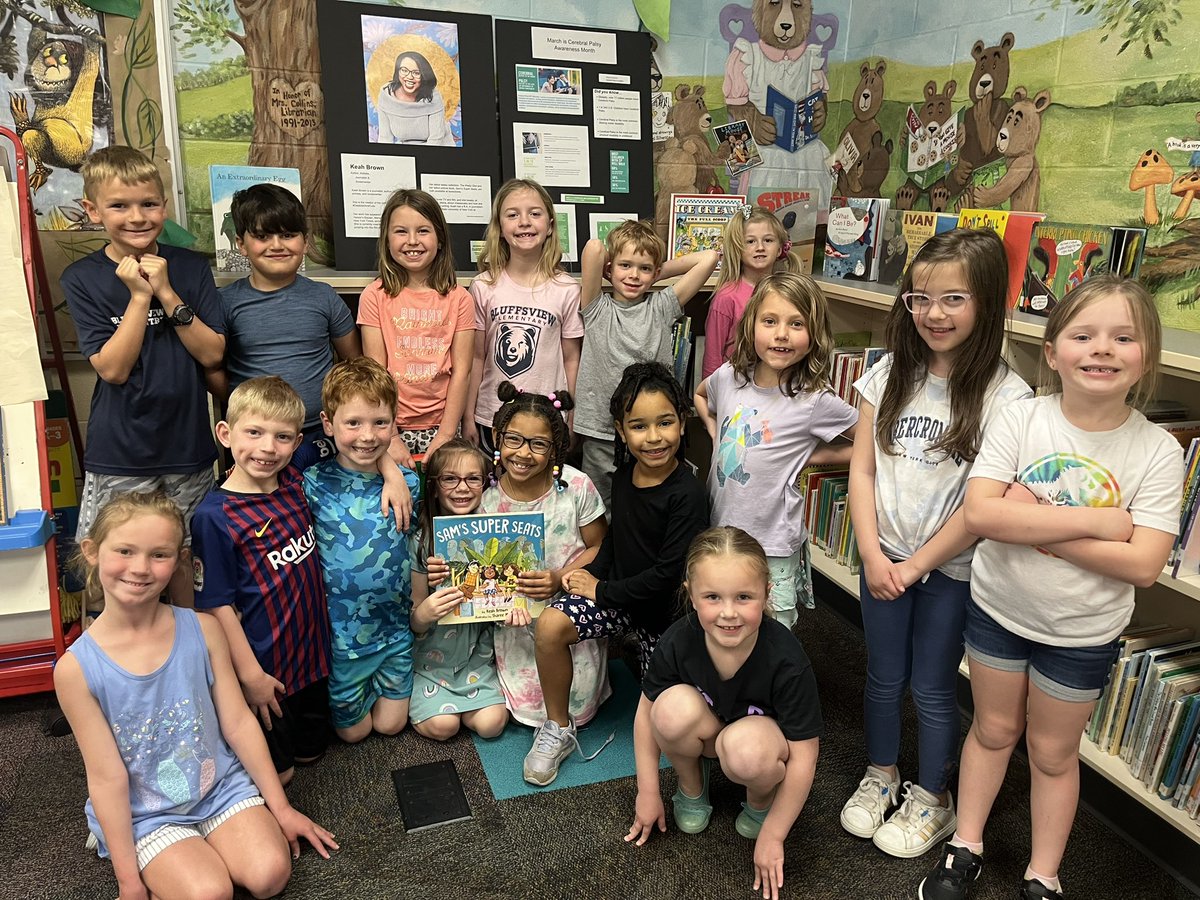 Bviewlibrary's tweet photo. Books are so powerful as windows and mirrors! We learned about cerebral palsy in March with “Sam’s Super Seats” and dyslexia in February with “A Walk in the Words.” #DisabilityBookProject #DisabilityAwareness #ItsWorthIt #ProudToBeABear https://t.co/2pMhyIQrUH