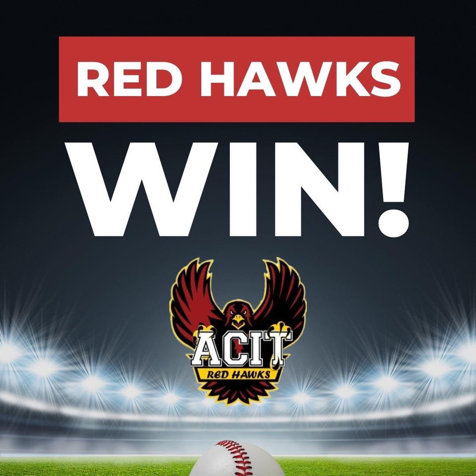 How sweep it is! 🧹 

RedHawks - 7 
Vikings - 0 

Carmine Sausto with a complete game shutout striking out 16!