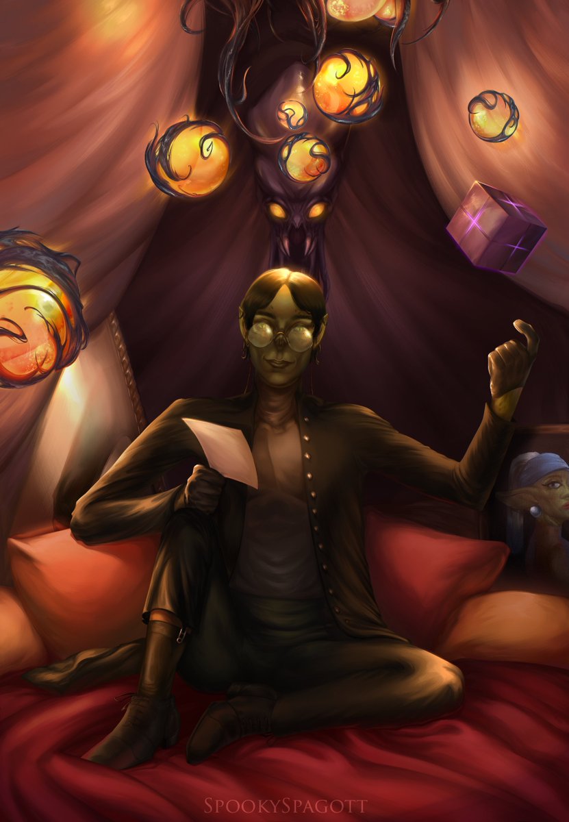 SpookySpagott's tweet photo. Hi #PortfolioDay, I just draw for fun https://t.co/EtNNHQgx4m