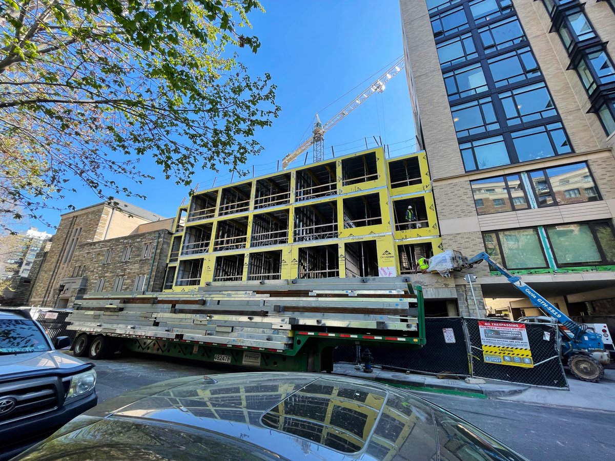 bobspecht's tweet image. 🏗️ #Infill, via a church.