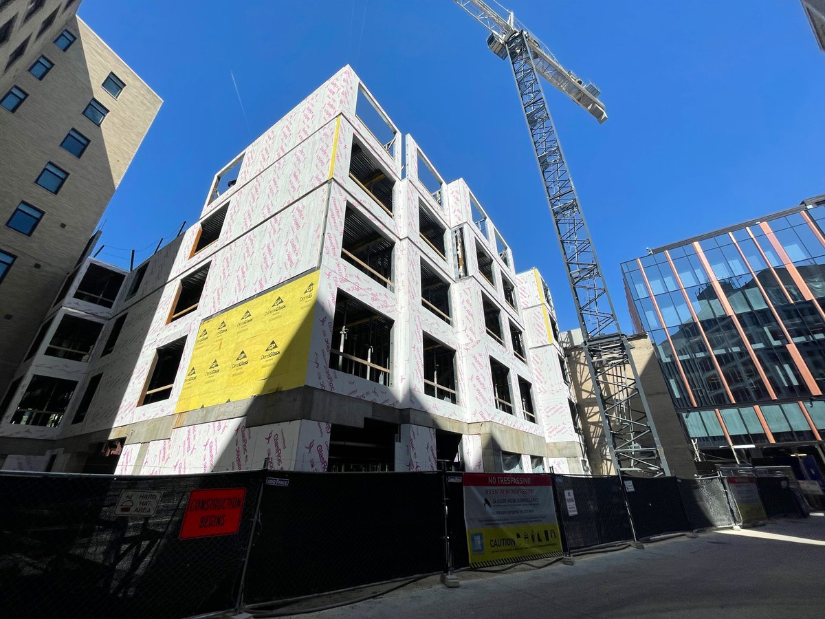 bobspecht's tweet image. 🏗️ #Infill, via a church.