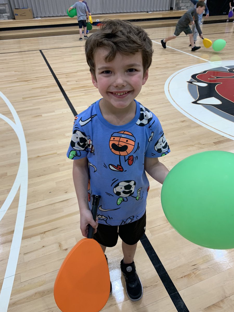 This kinder friend wore the best shirt on PE day! <a href="/MrsPriceRP/">Andrea Price</a>