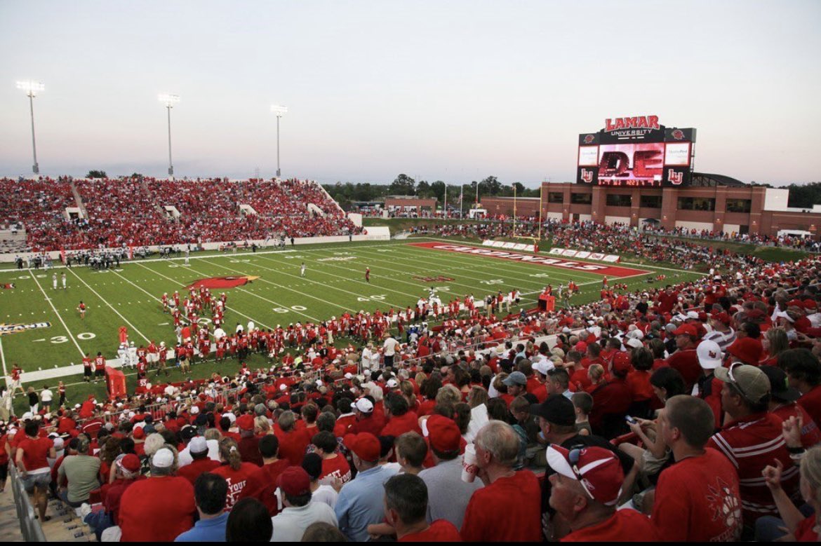 Blessed to receive an offer from Lamar University!