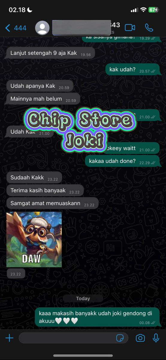 ㅤ ️️

               42   :: ️️Joki Gendong GM 15 Star

                  ️️