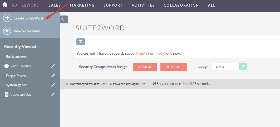 SuiteCRMStore's tweet photo. NEW: Ready to ditch data entry? The Suite2Word add-on by MokasIT helps you save time creating contracts, quotes &amp; other key docs as @Microsoft Word files by auto-filling desired fields with your @SuiteCRM data. 

✅ Start free trial: https://t.co/jtz2giKeT2

#opensource #addons https://t.co/A7XQo5XkZj