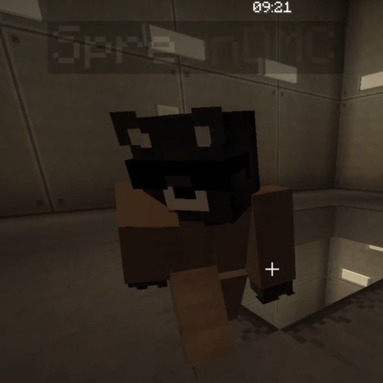 SCP-1048 The Builder Bear Minecraft Skin