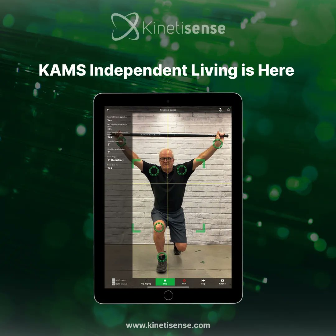 Kinetisense's tweet image. Are you looking for innovative ways to optimize senior care in your facility? Look no further! Our Kinetisense KAMS Independent Living (IL) assessment module is a game-changer for senior care providers. 

#SeniorLivingTech #Kinetisense #ILAssessment #SeniorCare #DataDrivenCare