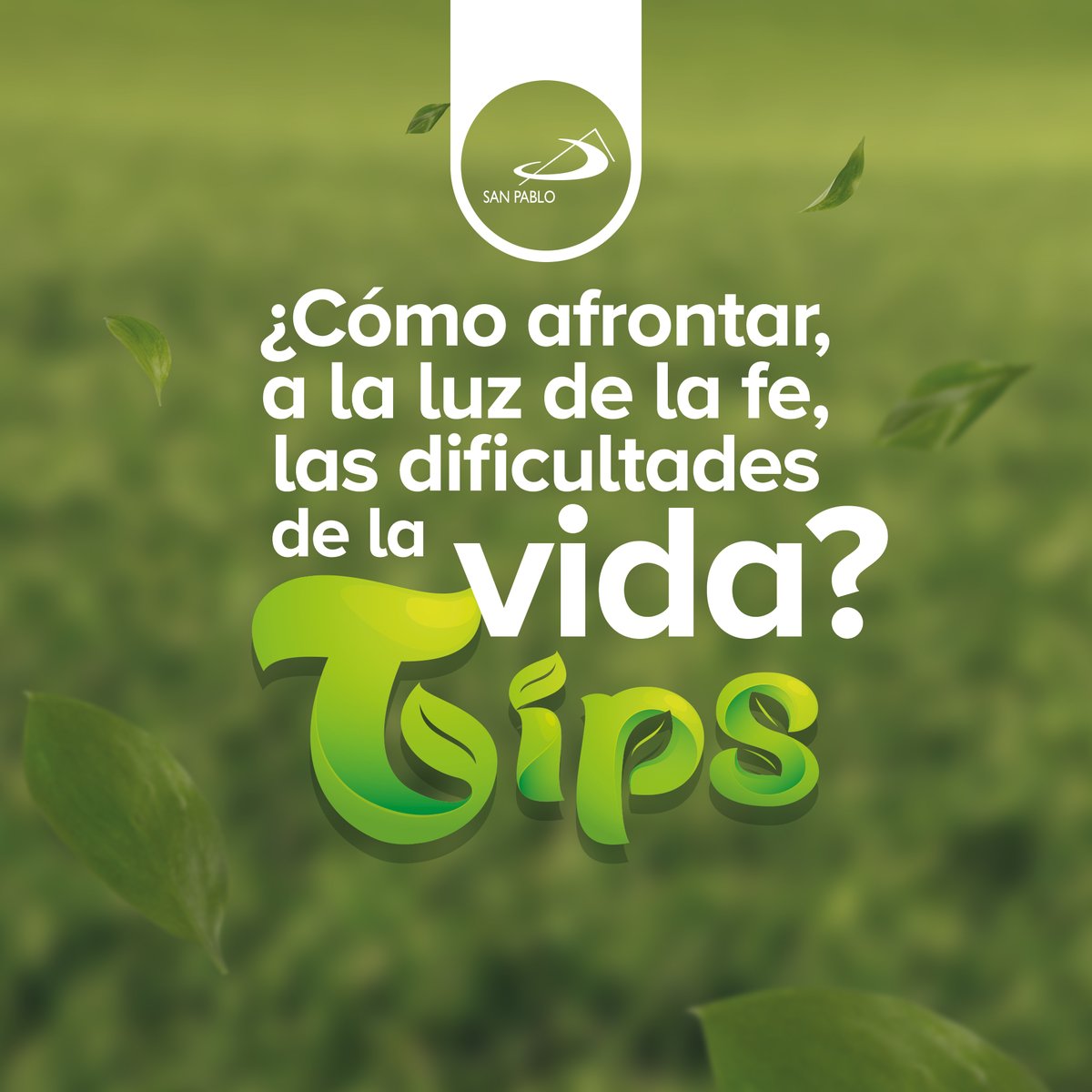 sanpablocol's tweet photo. ¿Cómo afrontar, a la luz de la fe, las dificultades de la vida? 

Taller virtual de bienestar emocional   
Organiza San Pablo, con el apoyo de UNISANPABLO
Recibirás certificación de UNISANPABLO

 Link pagina:  https://t.co/1jDEuhAUIQ https://t.co/AdkpatFjaR