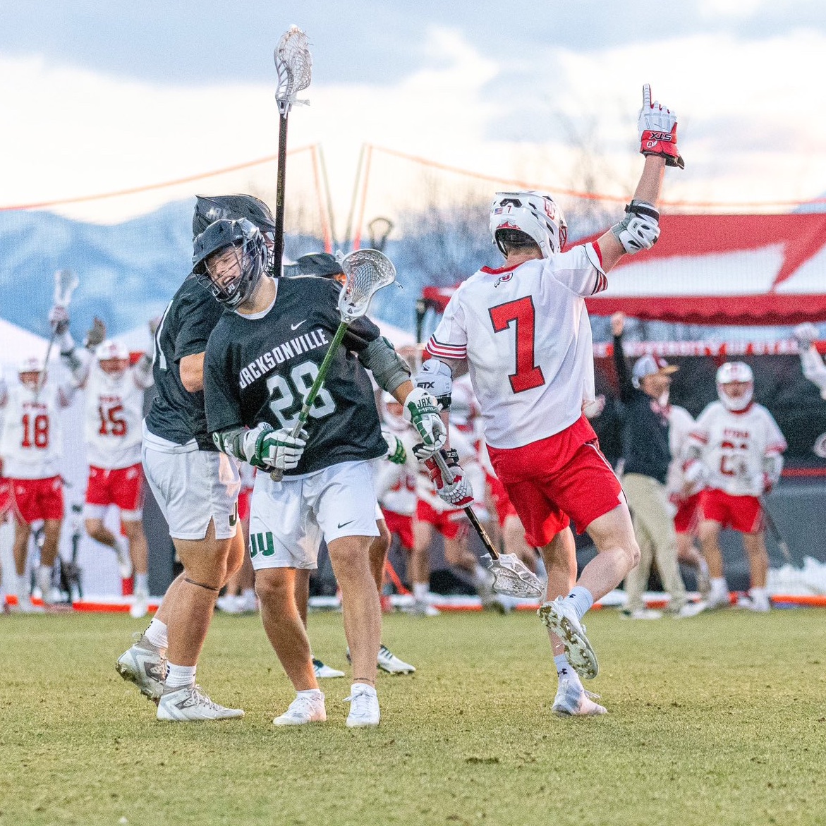 .<a href="/UtahLacrosse/">Utah Lacrosse</a> has scored 108 goals over their past FIVE games...

That's an average of 21.6 goals/game 🤯