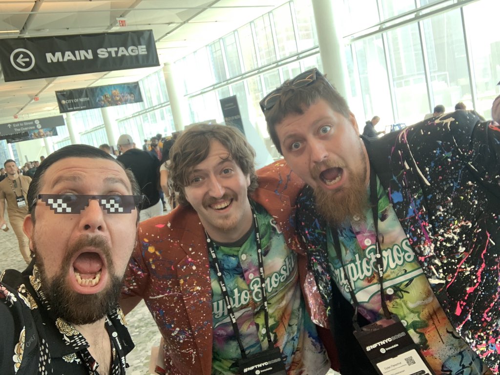 The W3BSTOCK Gang goes to <a href="/NFT_NYC/">NFT.NYC</a>! 🤩