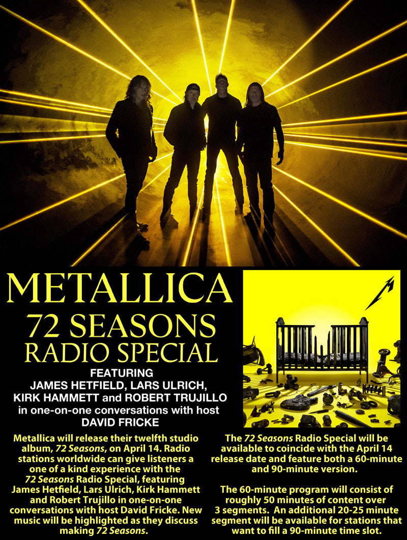 LOADED RADIO To Air METALLICA ’72 Seasons’ Radio Special Feat. All 4 Members Of The Band
loadedradio.com/metallica-72-s…