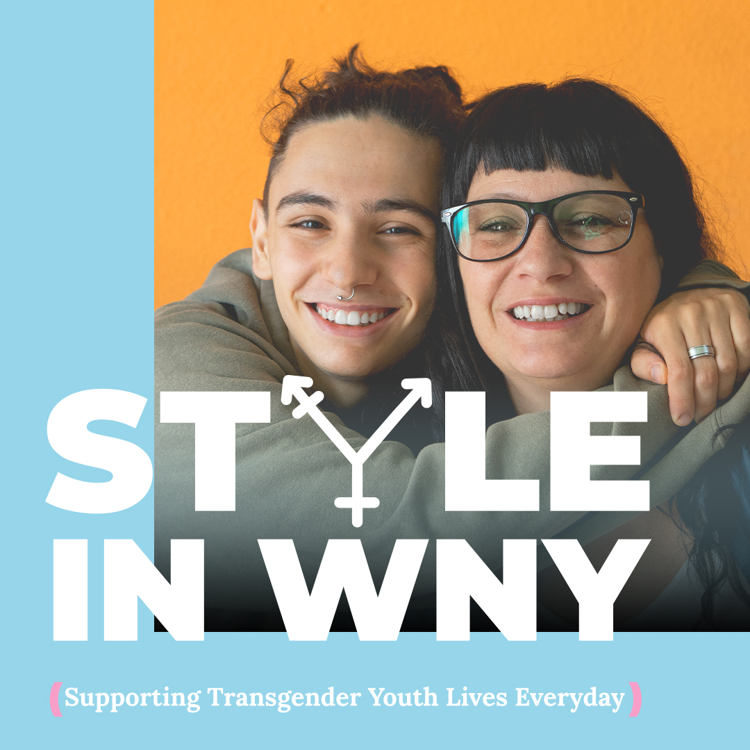Attention all parents and caregivers of trans youth. We have unfortunately had to cancel the STYLE in WNY event this evening due to unforeseen circumstances. Please keep an eye on our social media, website or give us a call at 716-852-7743 for more updates!