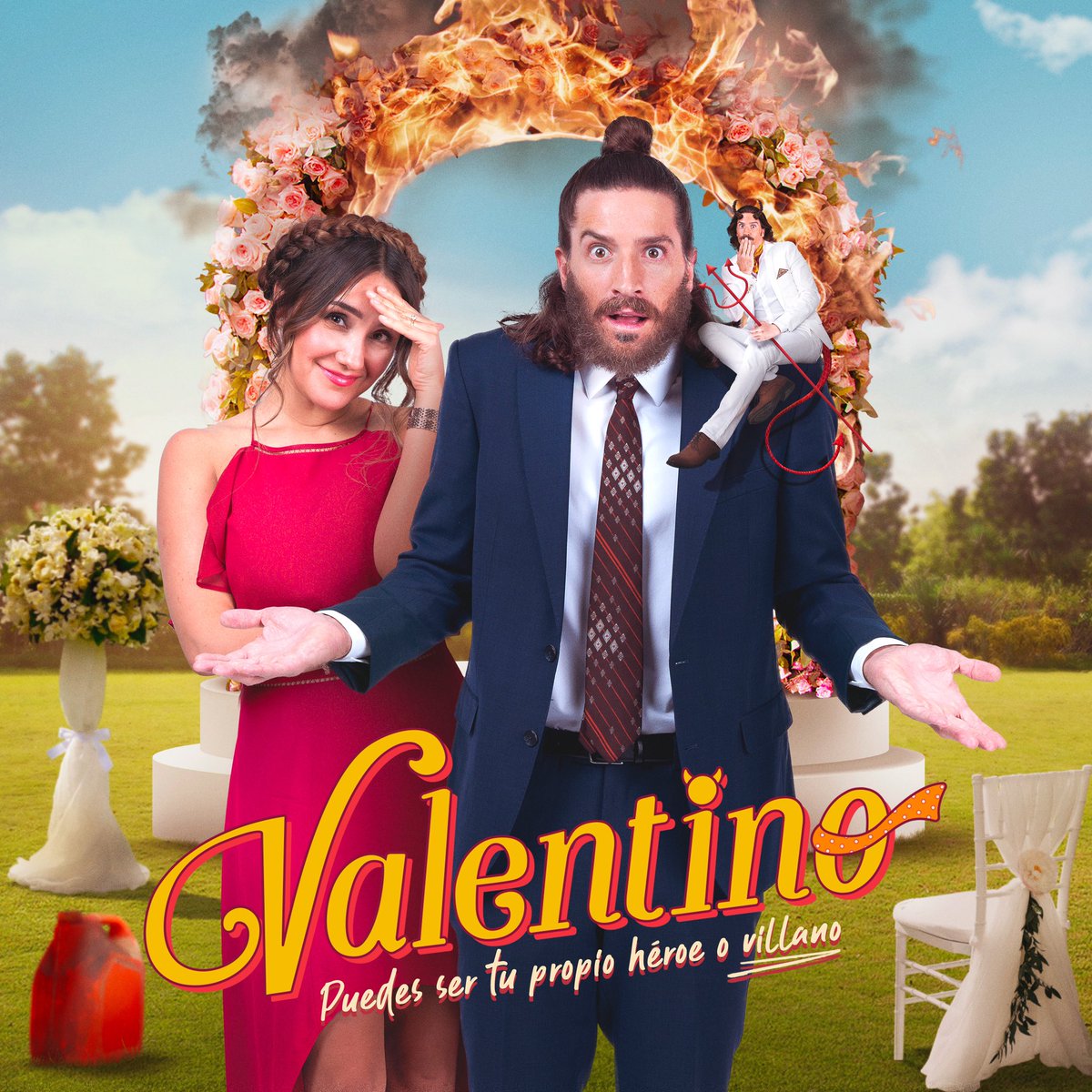 DulceMaria's tweet image. #Valentino disponible desde hoy en @PrimeVideoLat se las recomiendo si quieren desconectarse un poquito de todo y reír 😅🤣🙌🏼 con mi querido @DavidChocarro y grandes actores 🎬🎬🎬