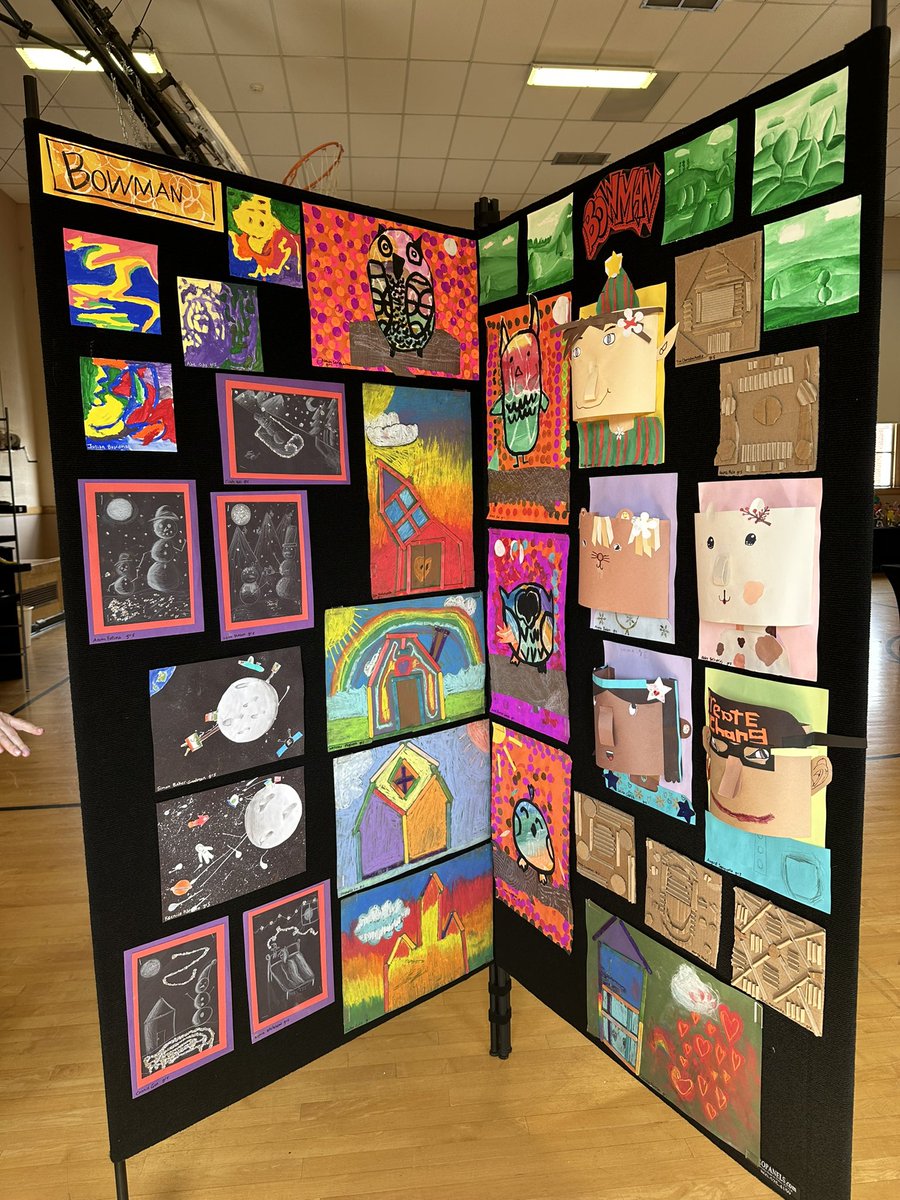 BowmanLexPTO's tweet photo. So happy to get an opportunity to check out our Bowman Ss art in the annual LPS Art Show! @BowmanLexPTO https://t.co/ZnPIRFWeFY