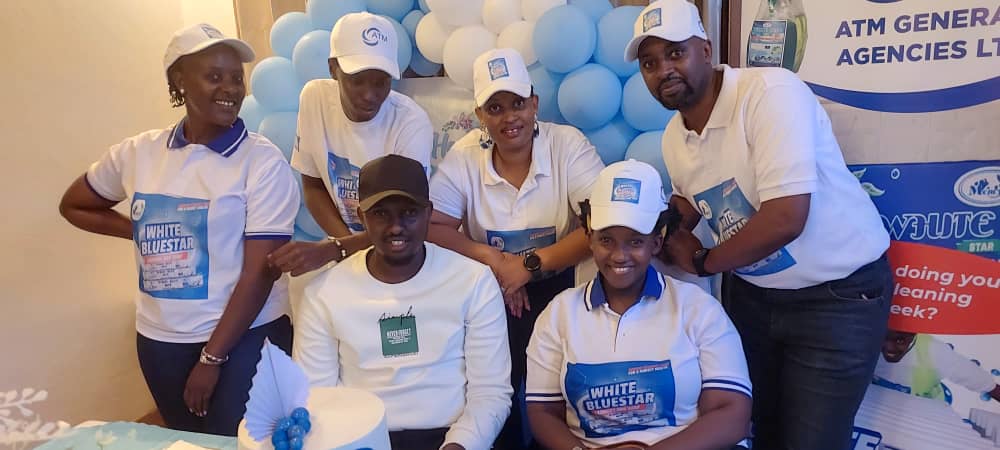 AtmAgencies's tweet photo. Team ATM #whitebluestarsoap #uganda #kingjonah https://t.co/xu0zLg4TjE