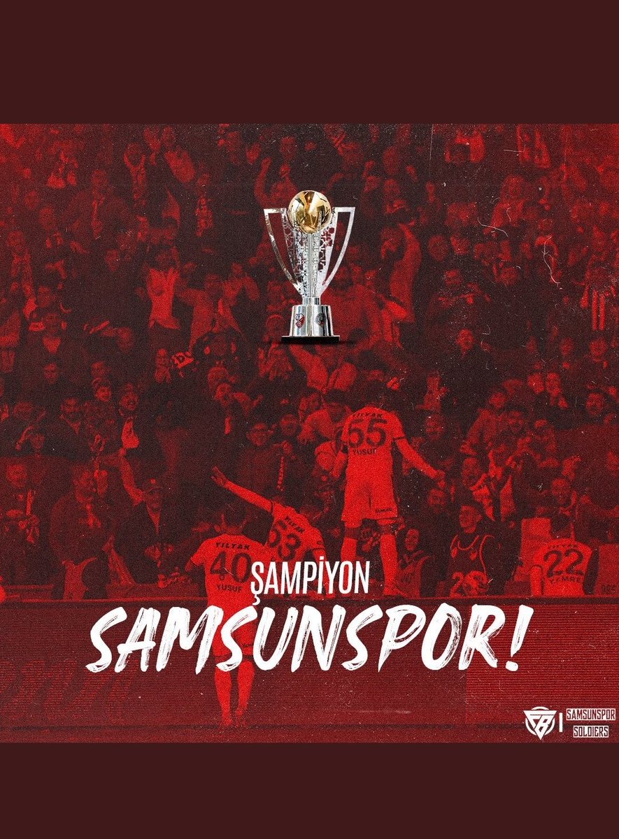 ttturkooo's tweet photo. Ve bu iş burda biter
Şampiyon #Samsunspor
11 yıl sonra tekrardan merhaba #süperlig ❤️🤍 https://t.co/kEBvxArrvh