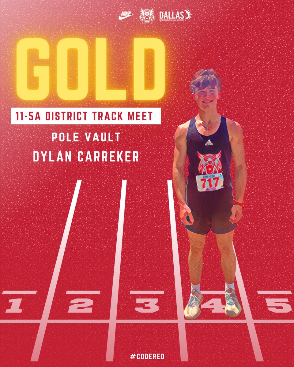 WoodrowTrackXC's tweet photo. DISTRICT CHAMPION AND AREA QUALIFIER #codered #woodrowspeed https://t.co/y0dw1KK5nW